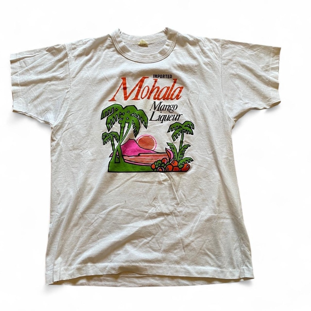 Mohala White Graphic T-Shirt